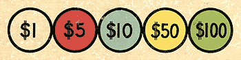 Landlords Game ~ 1906: Sp Money Denominations